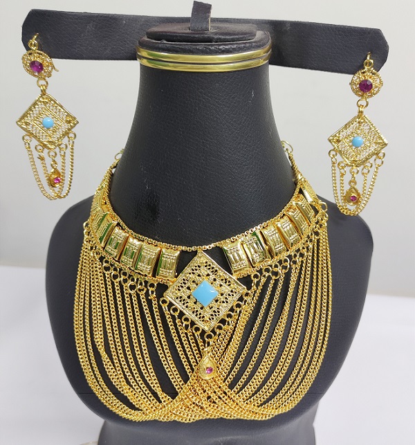 Golden Necklace Set