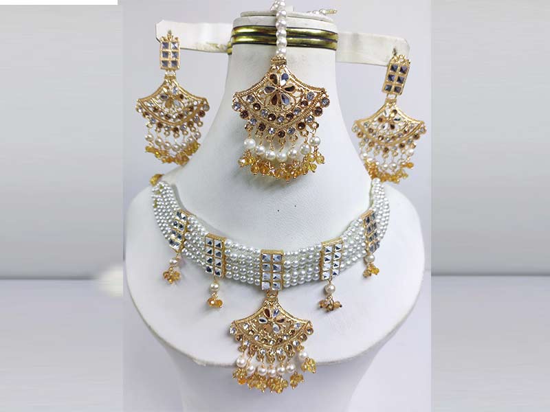 Antique Choker Party Wear Jewellery Sets Antique Choker Party Wear Jewellery Sets