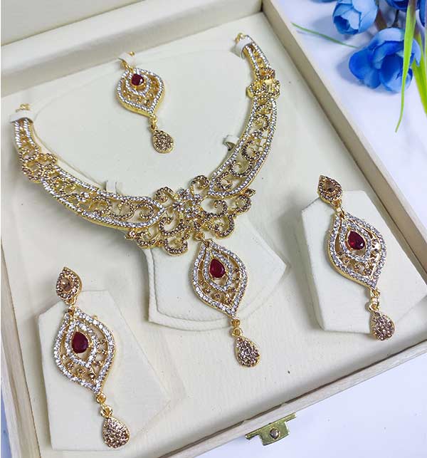 Zircon Necklace Set Zircon Necklace Set