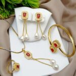 marron Zircon combo set