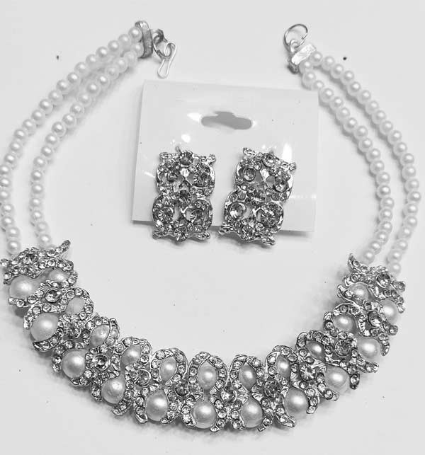 NEW Fashion Women Teardrop Charm 4pcs Necklace Earrings Adjustable Ring Bracelet  Jewellery Set – The Jewellery Supermarket