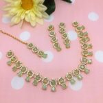 Zircon Necklace Set (ZV:5486)