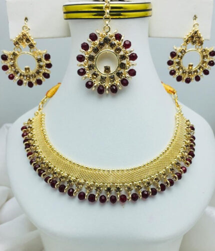 Latest artificial hot sale necklace design