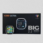 V200 Ultra Smart Watch White 2.2 Large Screen Ip68 Waterproof (ZV:23448)