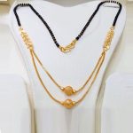 Indian Golden Black Long Chain (ZV:25334)