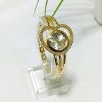 Zircon Heart Shaped Ladies Watch (ZV:32952)