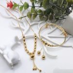 Stylish Gold Plated Pendant Combo Gift Set (ZV:141179)