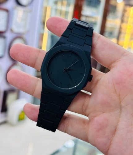 Aura All-Black Matte Watch for Men (ZV:141694)