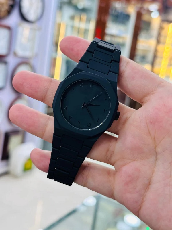 Aura All-Black Matte Watch for Men (ZV:141694)