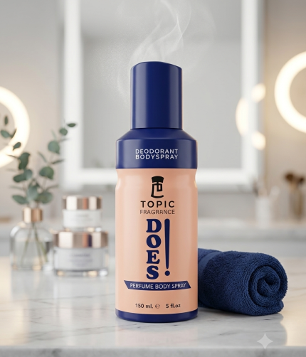 Topic Fragrance Does! Deodorant Body Spray 150ml (ZV:141920)