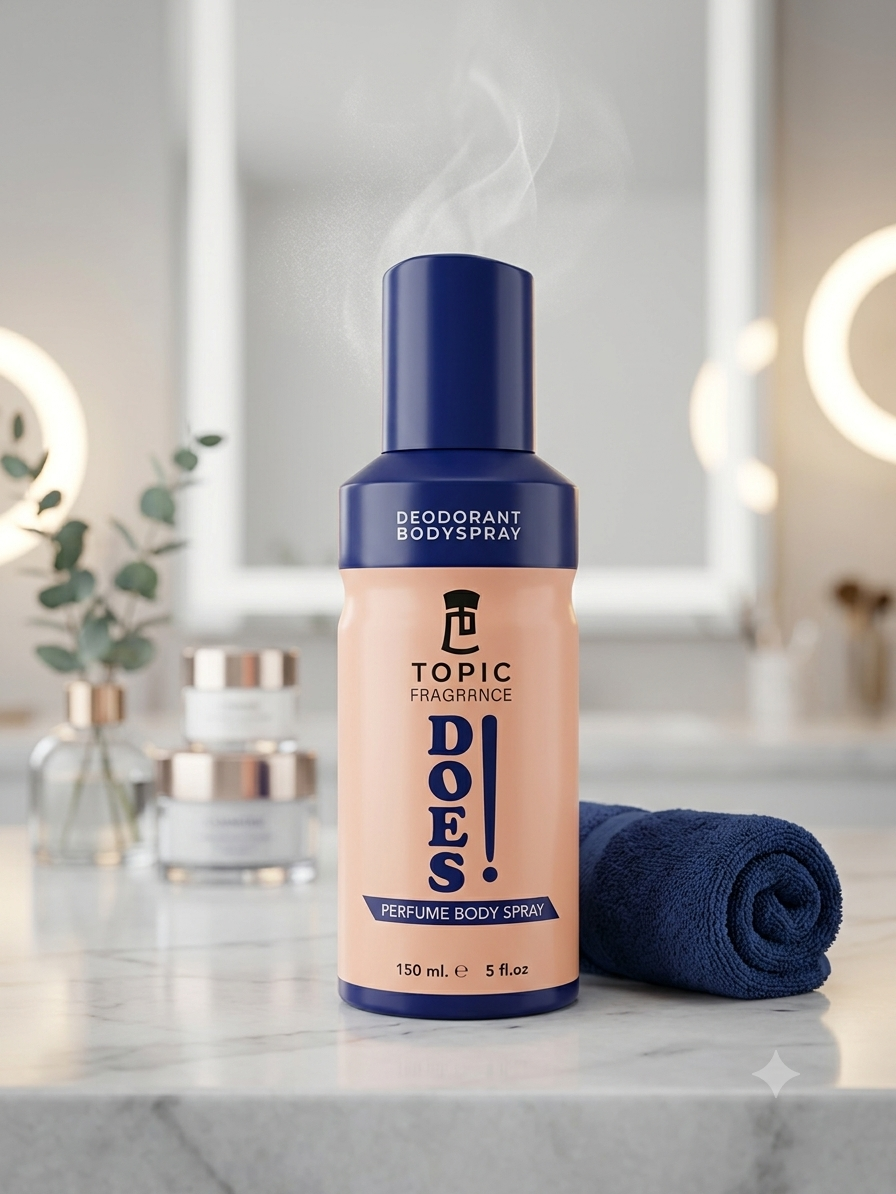 Topic Fragrance Does! Deodorant Body Spray 150ml (ZV:141920) Topic Fragrance Does! Deodorant Body Spray 150ml (ZV:141920)