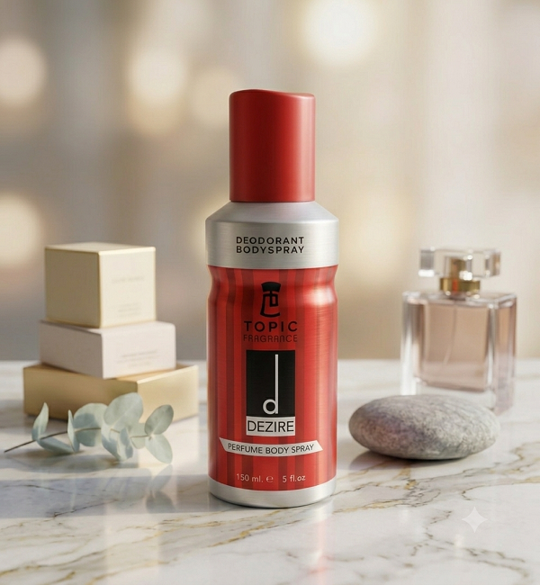Topic Fragrance Dezire Deodorant Body Spray 150ml (ZV:141923) Topic Fragrance Dezire Deodorant Body Spray 150ml (ZV:141923)