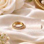 Trending Gold Crystal Nose Ring – Elegant Hoop Design (ZV:142275)
